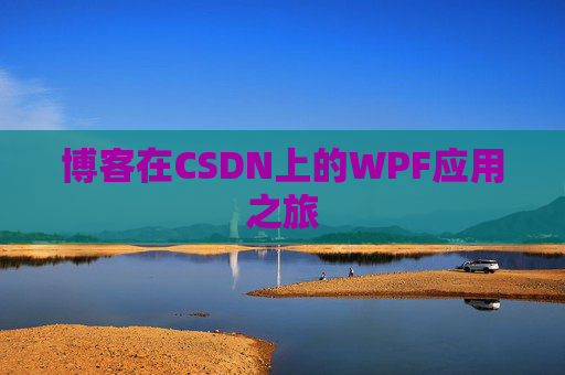 博客在CSDN上的WPF应用之旅